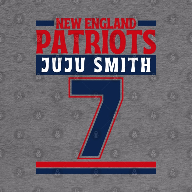 New England Patriots Juju Smith 7 Edition 3 by Astronaut.co